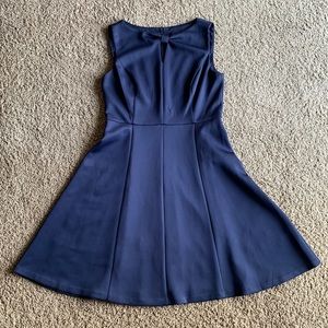 ELLEN TRACY Navy Dress